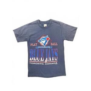 Vintage 1995 Toronto Blue Jays Single Stitch T-Shirt - Small - Fruit of the Loom